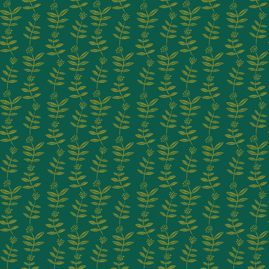 Lush Life by Jennifer Moore - Flower Chain Teal 54718-2