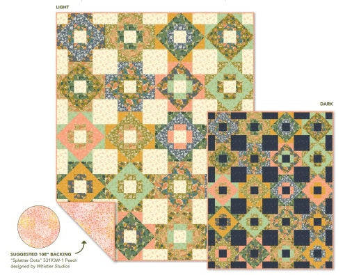 Lush Life by Jennifer Moore : Meadowland Quilt Kit - Light