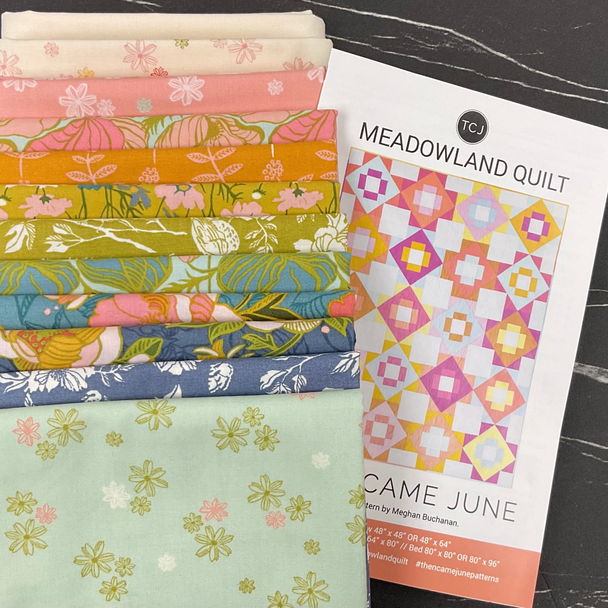 Lush Life by Jennifer Moore : Meadowland Quilt Kit - Light