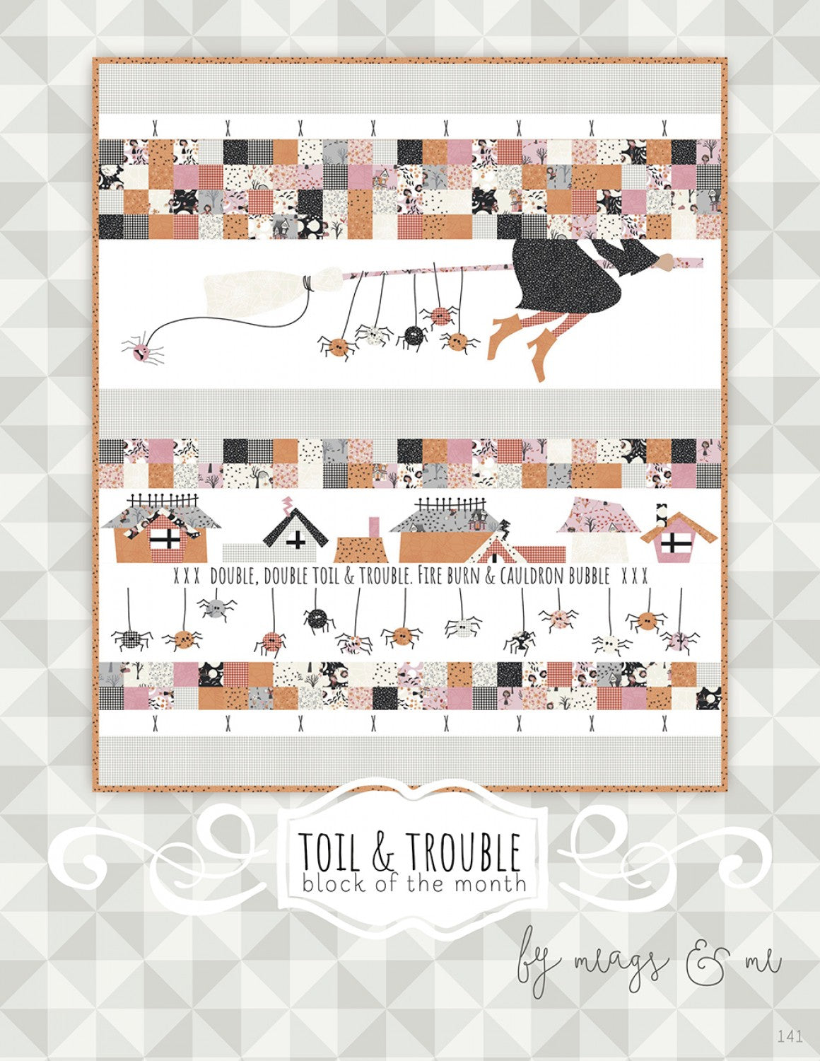 Toil & Trouble Block of the Month # MAMP141 - Special Order