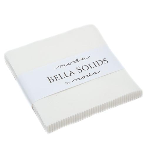 Bella Solids Charm Pack: Off White