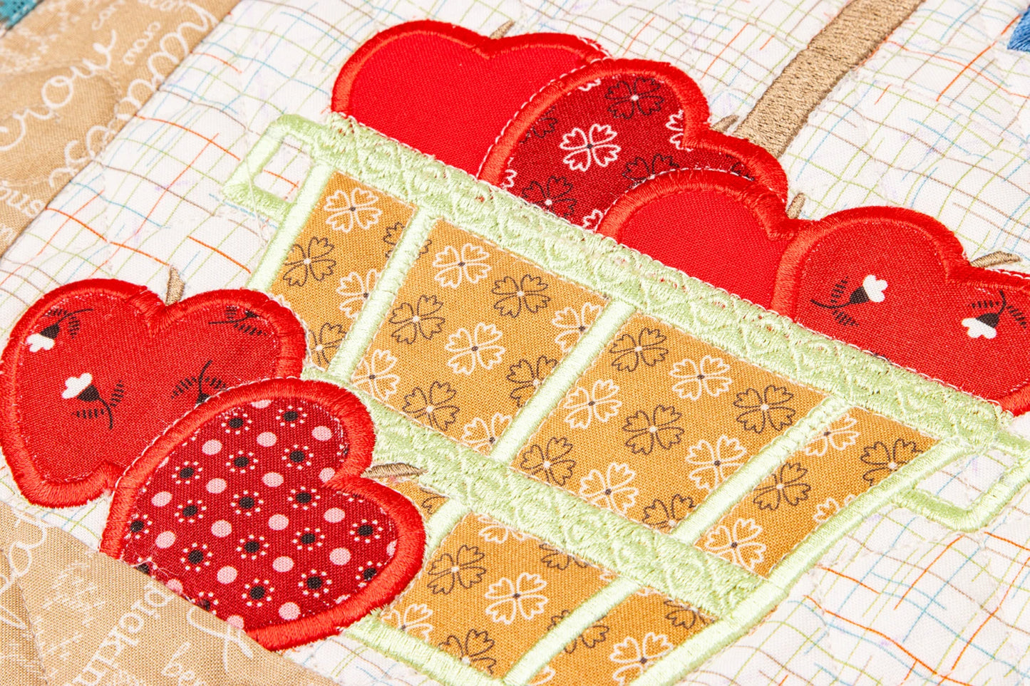 Autumn Love Quilt Projects ny Lori Holt - Machine Embroidery USB