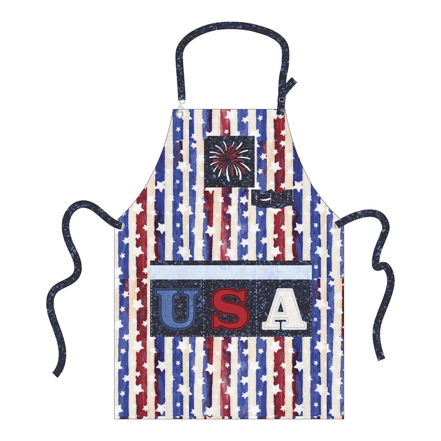 Let Freedom Reign 4th of July  - Machine Embroidery USB