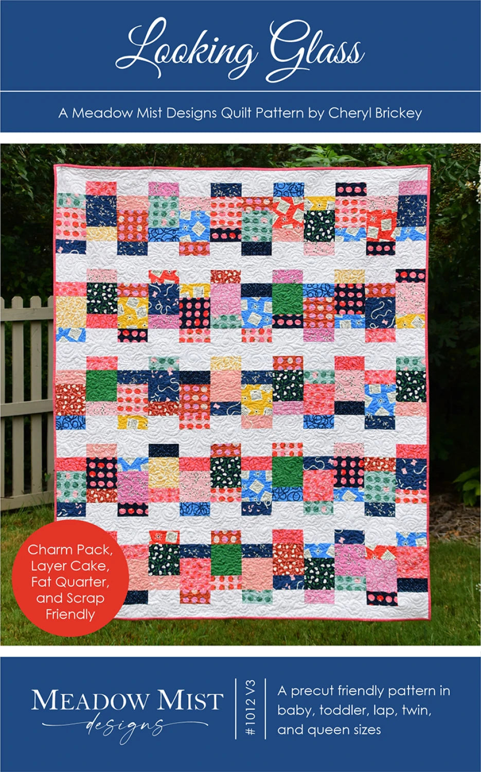 Looking Glass Quilt Pattern by Meadow Mist Designs