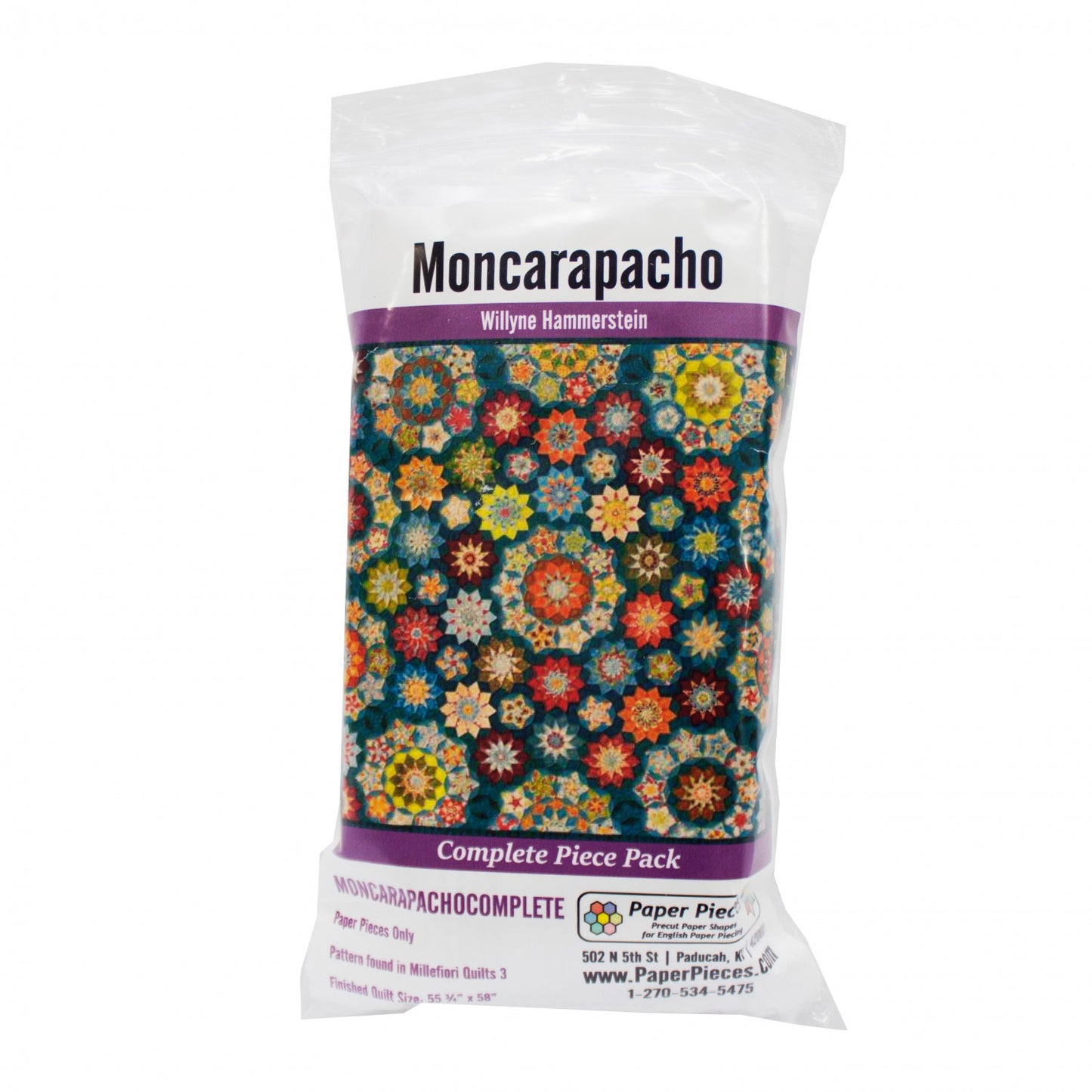 Paper Piece Pack for Moncarapacho Complete Set No Pattern # MONCARAPACHO- Special Order