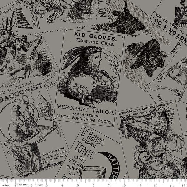 Mad Masquerade by J. Wecker Frisch - Card Toss Grey