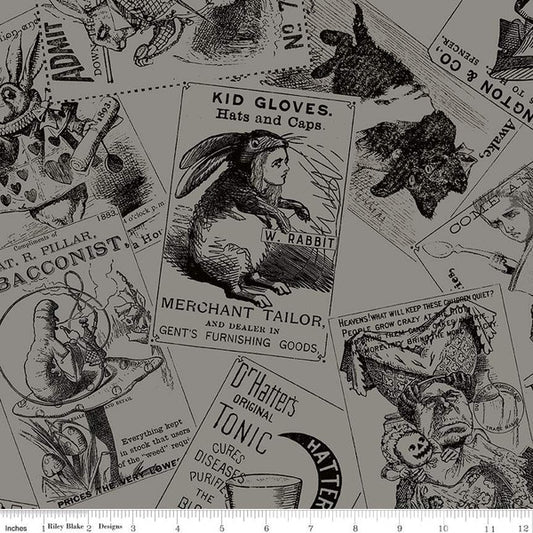 Mad Masquerade by J. Wecker Frisch - Card Toss Grey