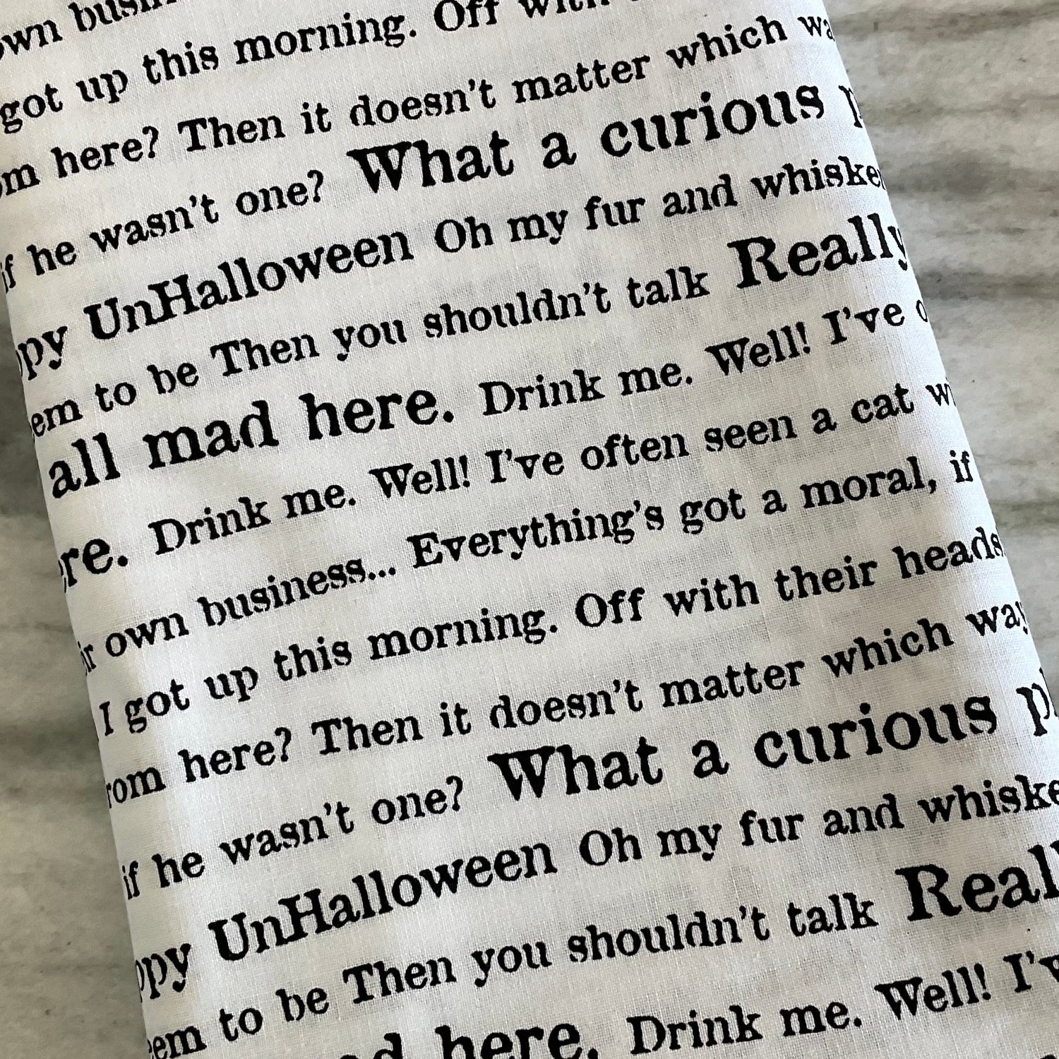 Mad Masquerade by J. Wecker Frisch - Wavy Words White