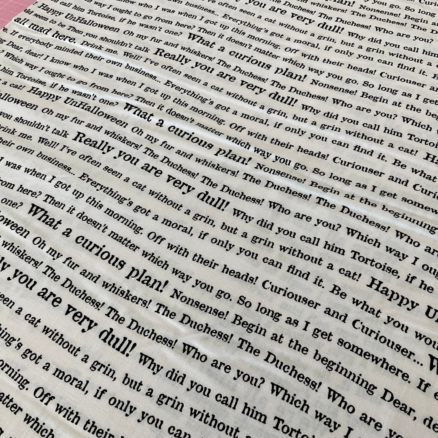 Mad Masquerade by J. Wecker Frisch - Wavy Words White