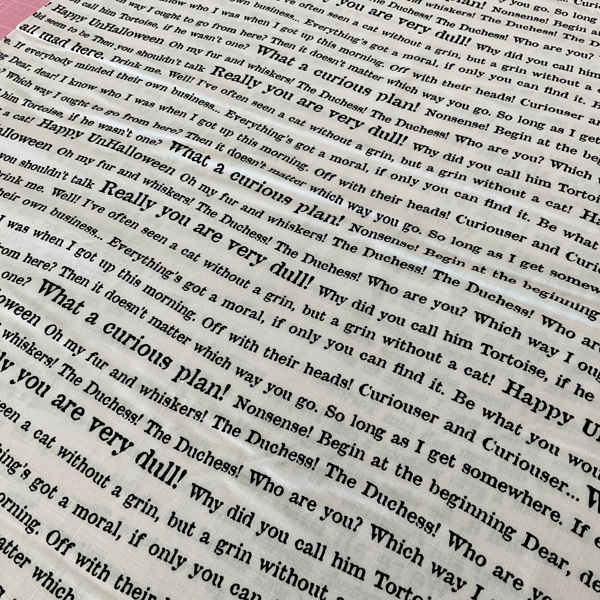 Mad Masquerade by J. Wecker Frisch - Wavy Words White