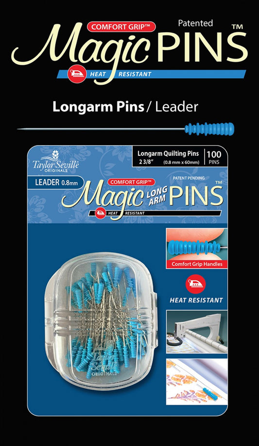 Magic Pins Long Arm Leader 100pc # 219744 - Special Order