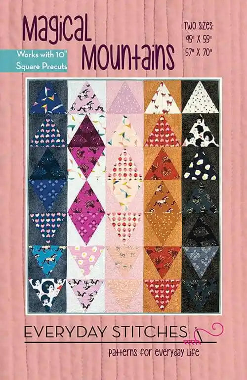 Magical Mountains Quilt Pattern by Everyday Stitches