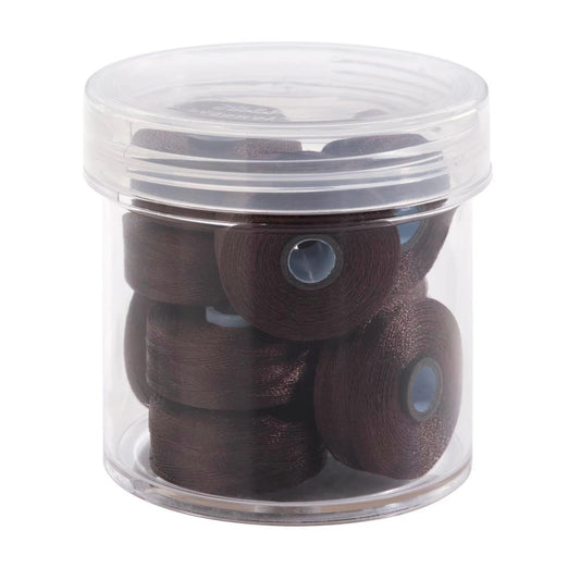 Magna-Glide Delights Style M Jumbo Pre-Wound Bobbins 132 yds - Dark Brown # MGDM-20476-F - 10 Pack (Special Order)