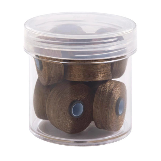 Magna-Glide Delights Style M Jumbo Pre-Wound Bobbins 132 yds - Leather # MGDM-20140-F - 10 Pack (Special Order)