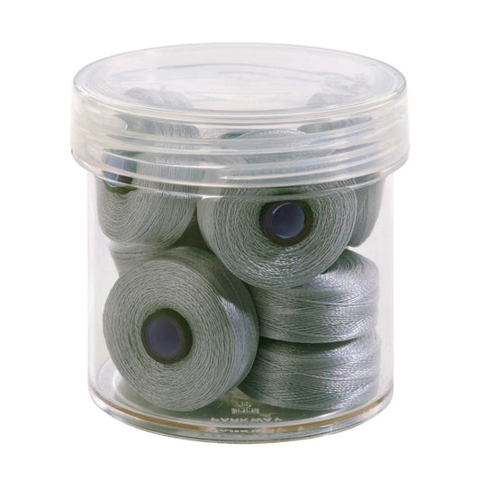Magna-Glide Delights Style M Jumbo Pre-Wound Bobbins 132 yds - Light Grey # MGDM-17543-F - 10 Pack (Special Order)