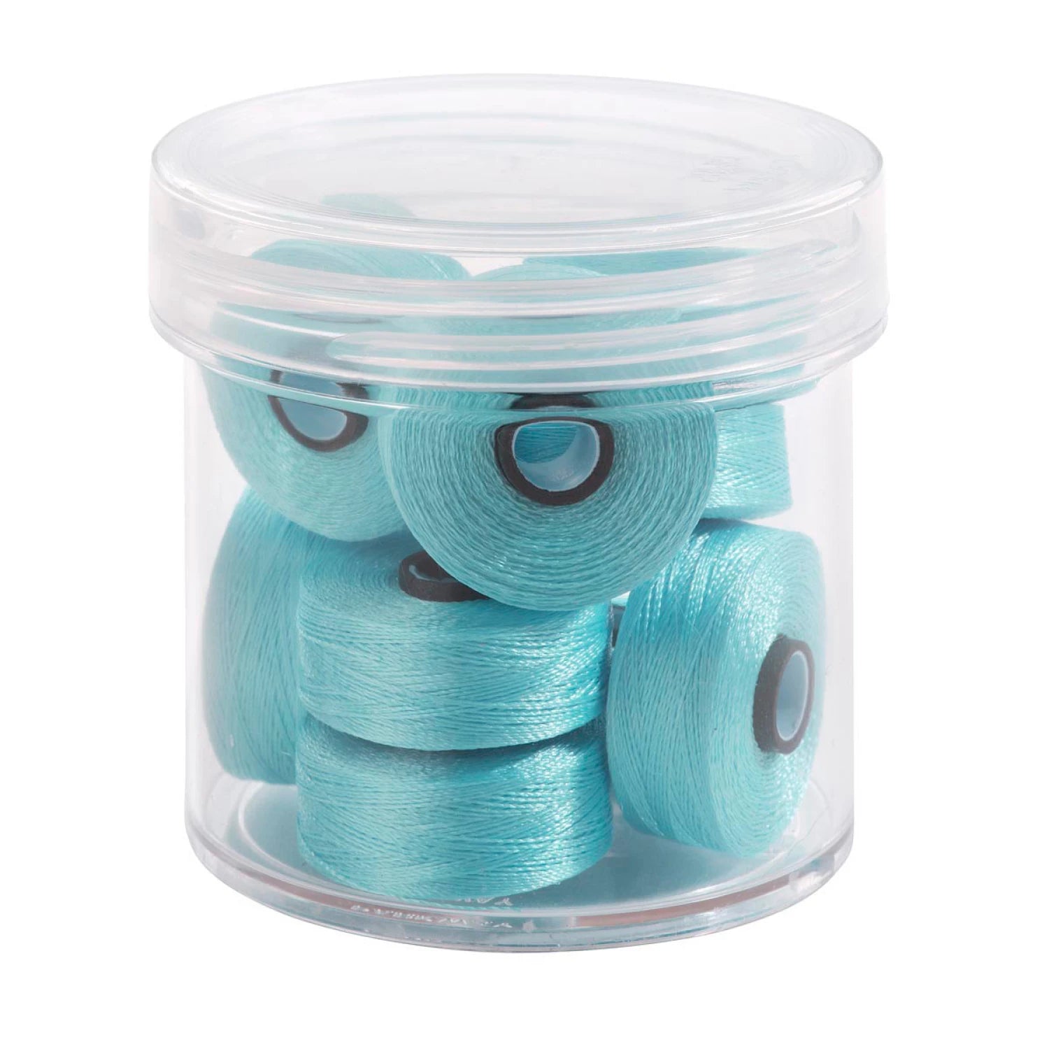 Magna-Glide Delights Style M Jumbo Pre-Wound Bobbins 132 yds - Light Turquoise # MGDM-32975-F - 10 Pack (Special Order)