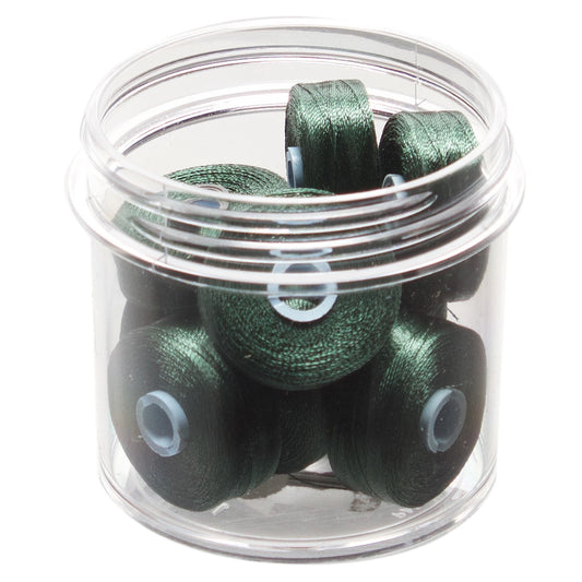 Magna-Glide Delights Style M Jumbo Pre-Wound Bobbins 132 yds - Totem Green # MGDM-60350-F - 10 Pack (Special Order)