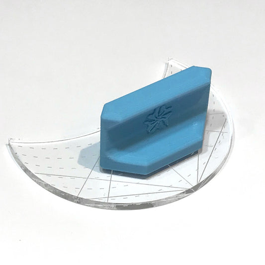 Magnetic Ruler Handle 2in Assorted Colors - Special Order