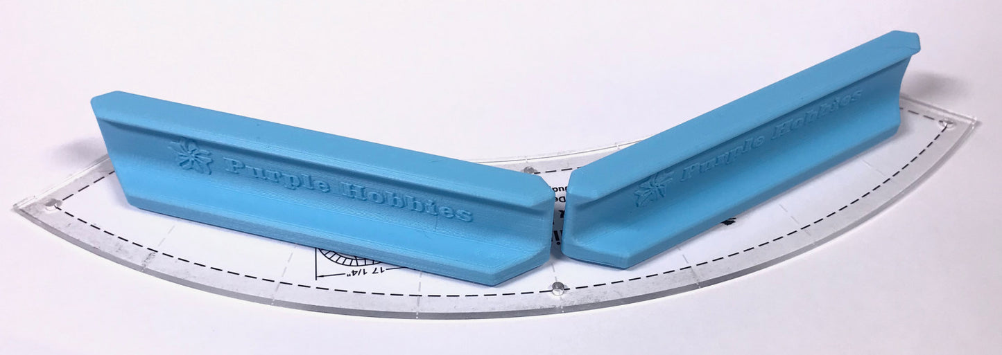 Magnetic Ruler Handle 5in Assorted Colors - Special Order