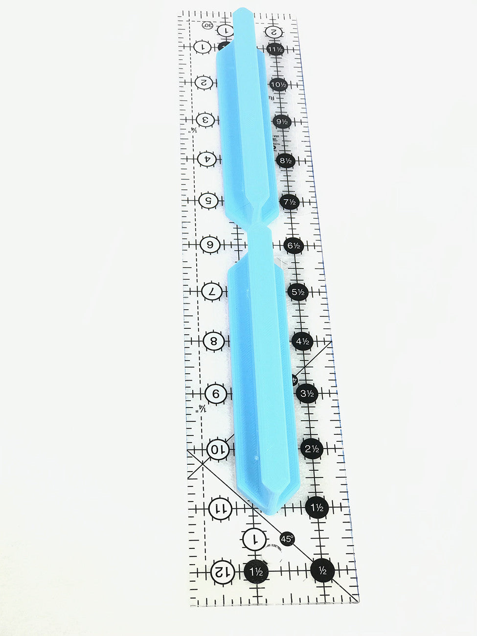 Magnetic Ruler Handle 5in Assorted Colors - Special Order