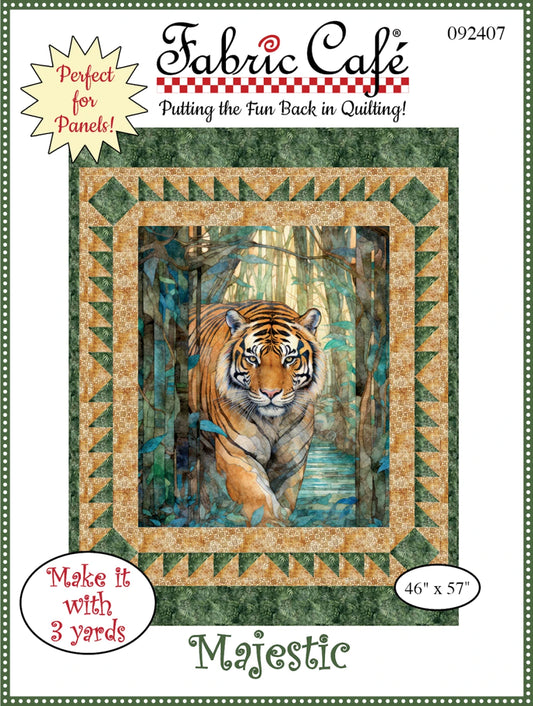 Majestic Quilt Pattern by Fabric Cafe