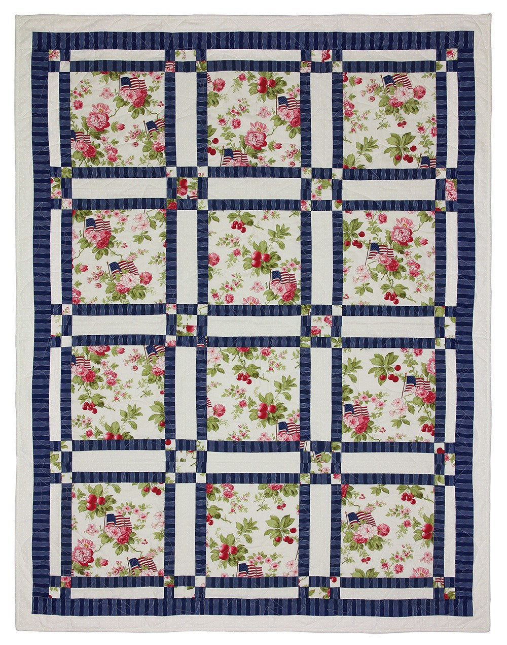 Make it Patriotic With 3-Yard Quilts by Fabric Cafe