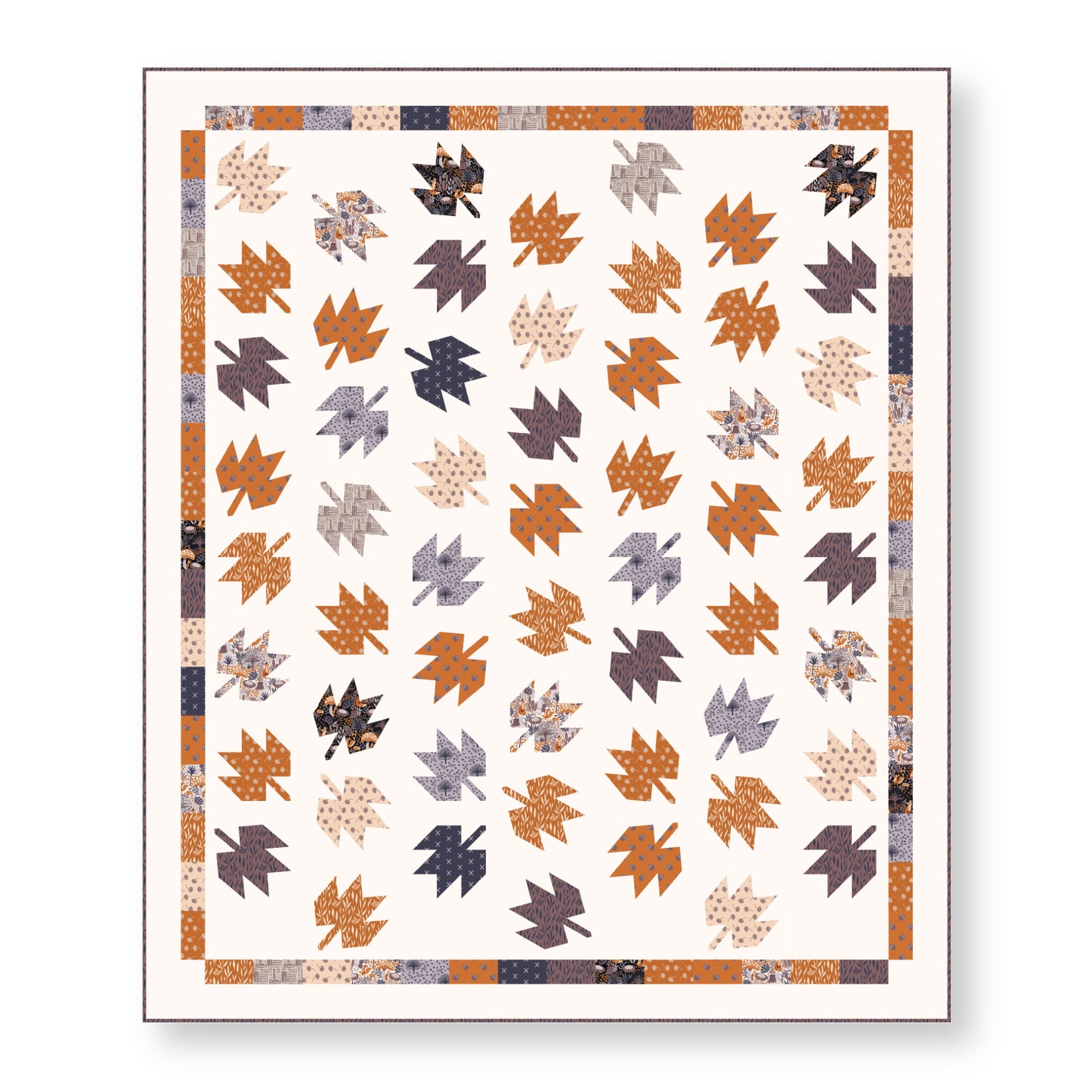 Whimsical Forest Floor by Mel Armstrong : Maple Valley Quilt Kit