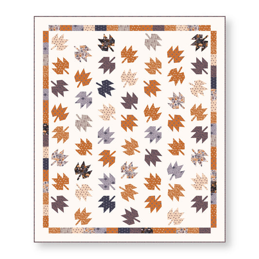 Whimsical Forest Floor by Mel Armstrong : Maple Valley Quilt Kit