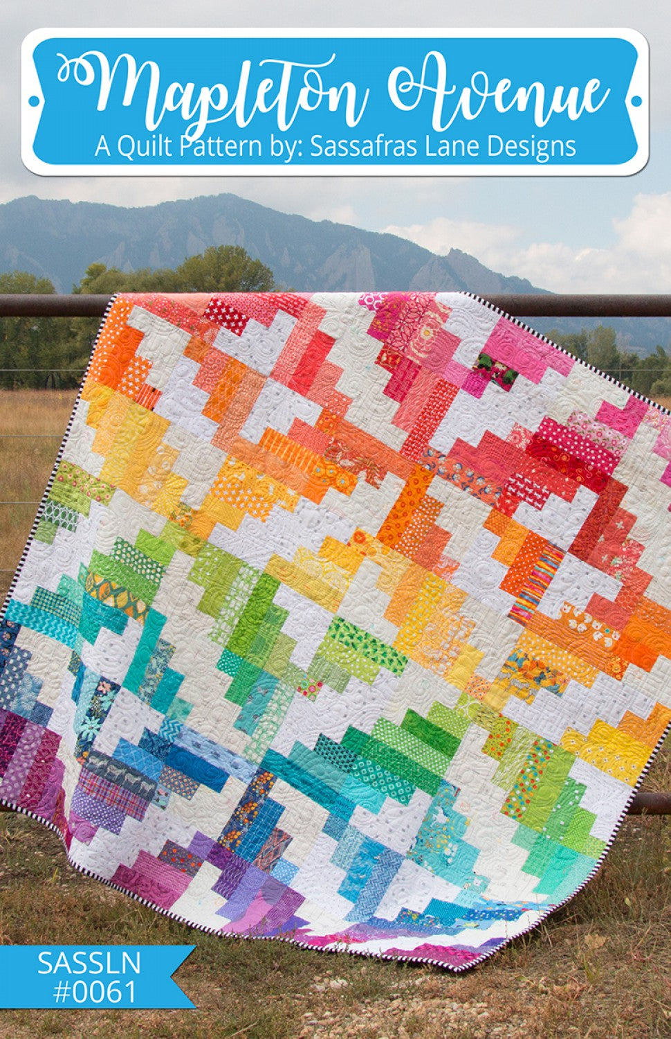 Mapleton Avenue Quilt Pattern by Sassafras Lane - Special Order