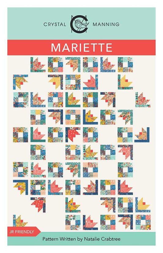 Mariette Quilt Pattern by Crystal Manning