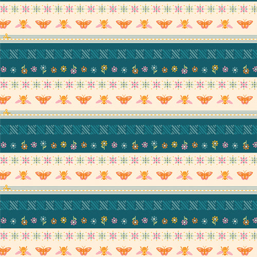 Marigold by Maureen Cracknell : 2.5" Binding Flutter Boundless Binding BINMRG55