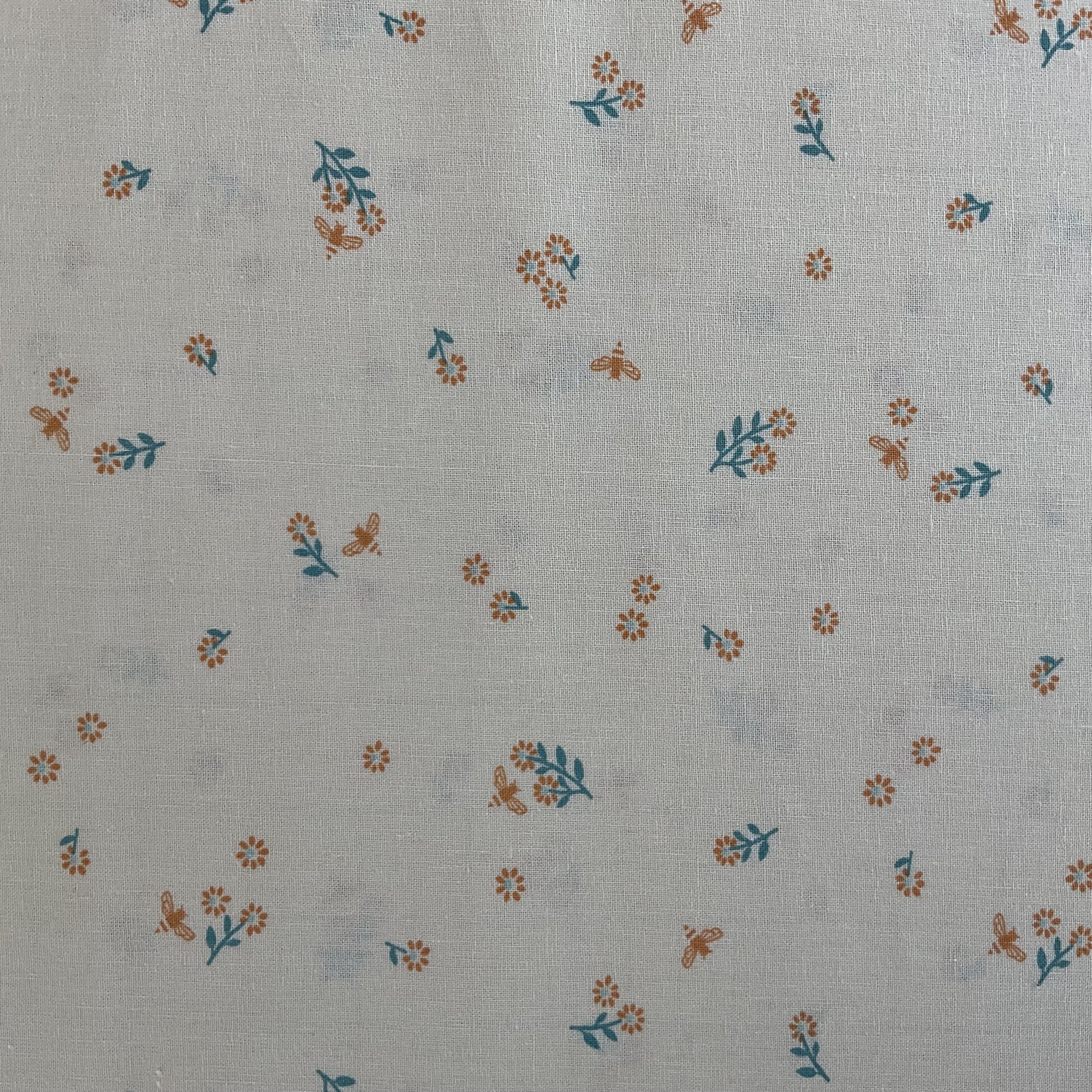 Marigold by Maureen Cracknell : Foraging Flutter Sun LINEN BLEND MRGL55313