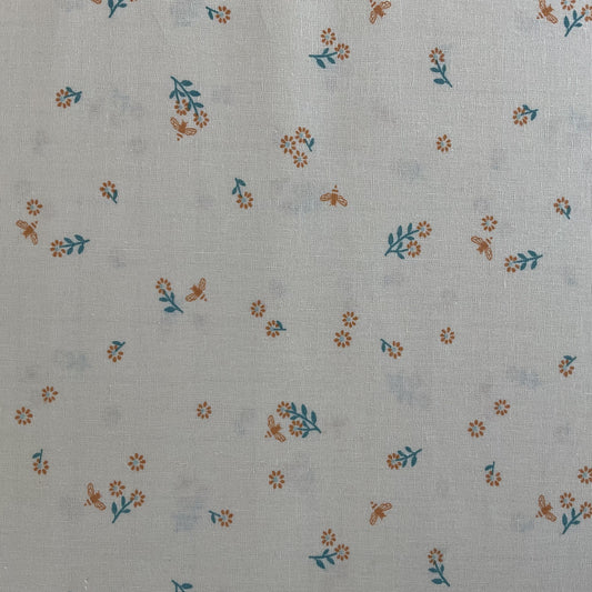 Marigold by Maureen Cracknell : Foraging Flutter Sun LINEN BLEND MRGL55313