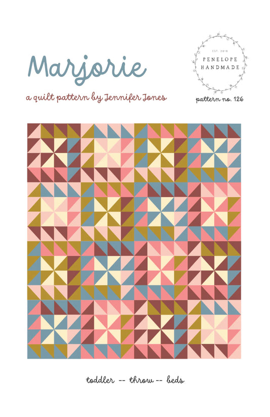 Marjorie Quilt Pattern by Penelope Handmade