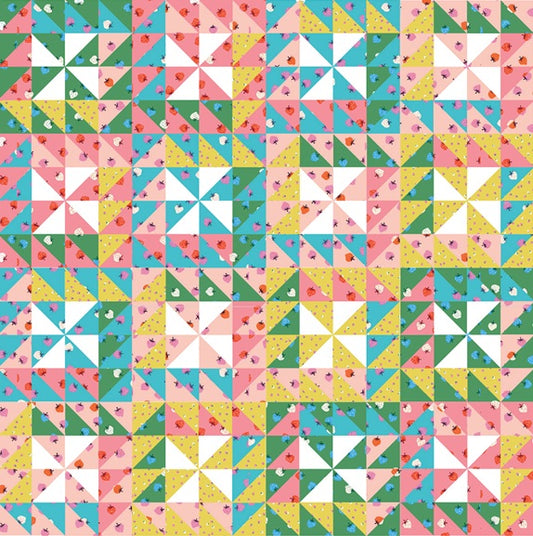 Strawberry by Kimberly Kight - Marjorie Quilt Kit (Estimate Arrival - May 2025)