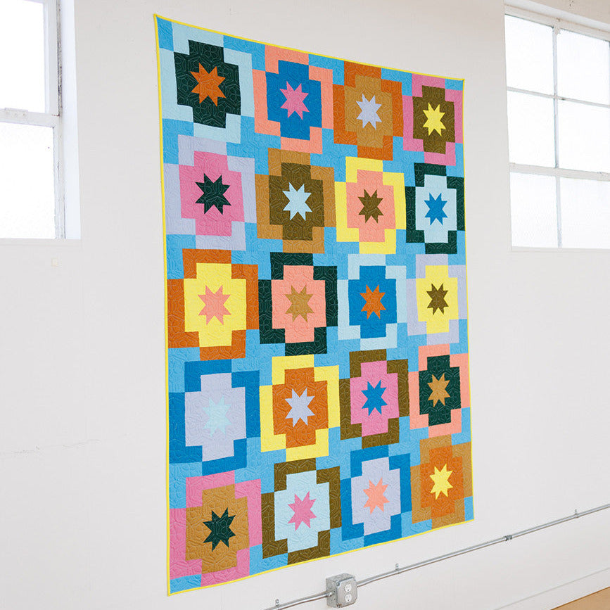 Meadow Star Quilt Pattern by Then Came June