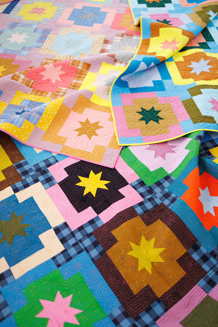 Meadow Star Quilt Pattern by Then Came June