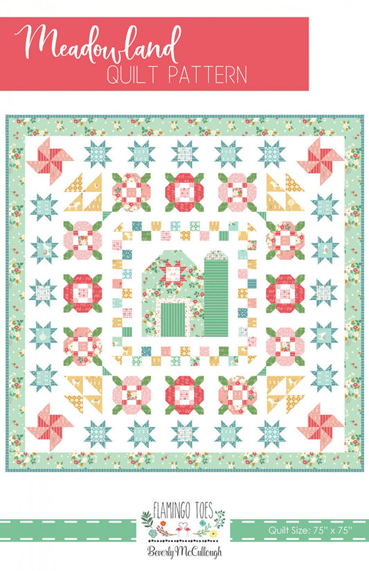 Meadowland Quilt Pattern by Flamingo Toes - Special Order