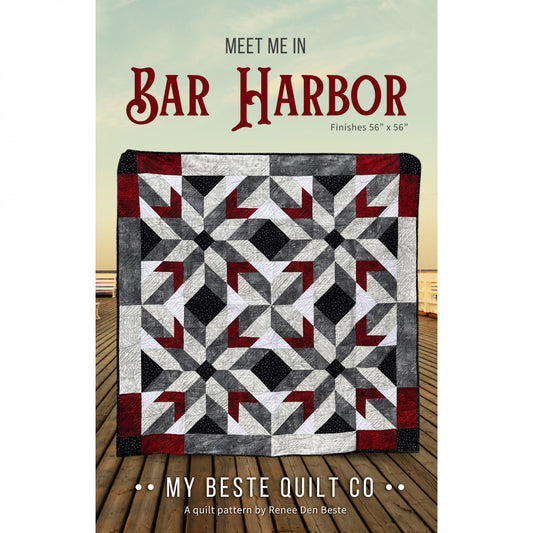 Meet Me in Bar Harbor Quilt Pattern by My Beste Quilt Co.
