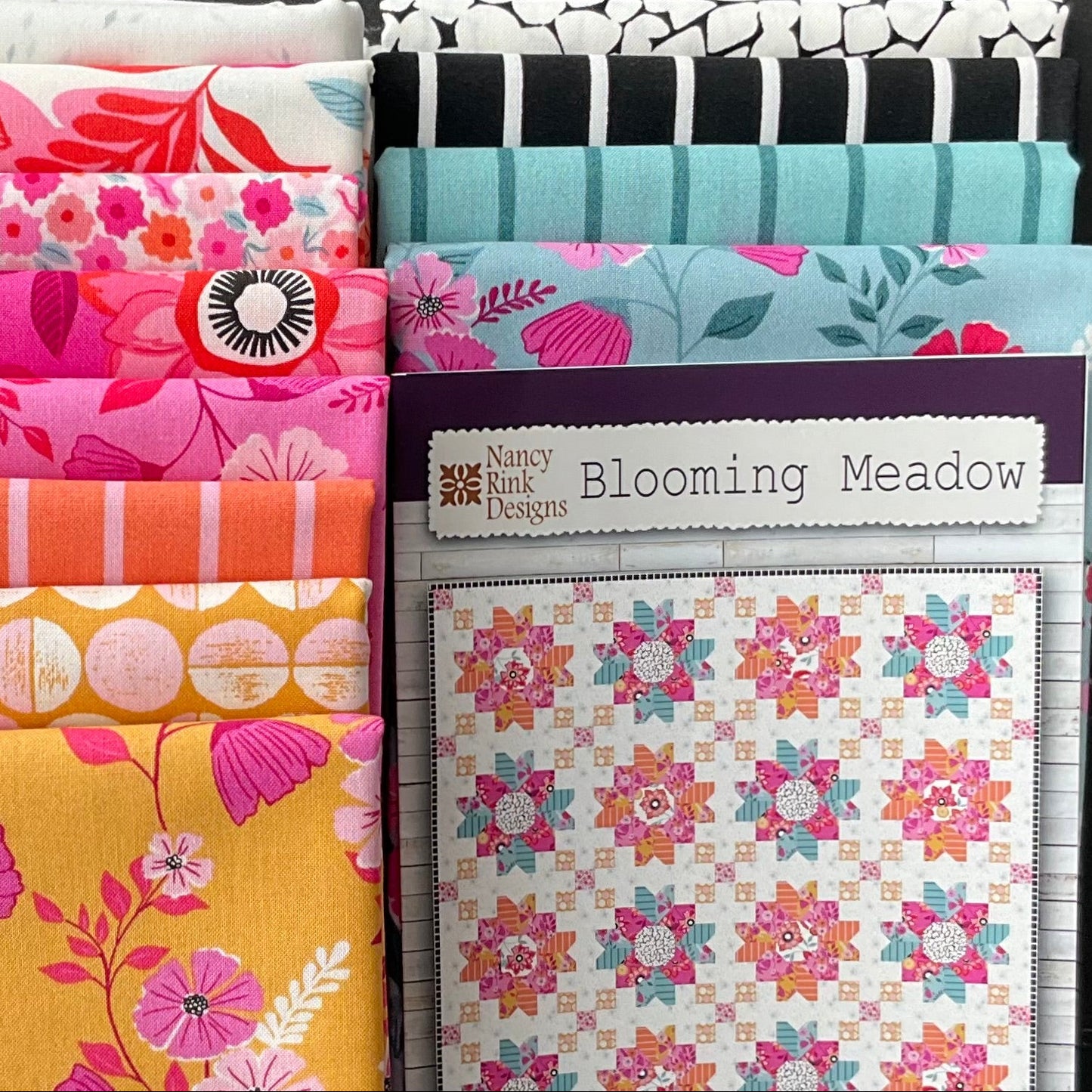 Memories Unfold by Stephanie Organes : Blooming Meadow Quilt Kit