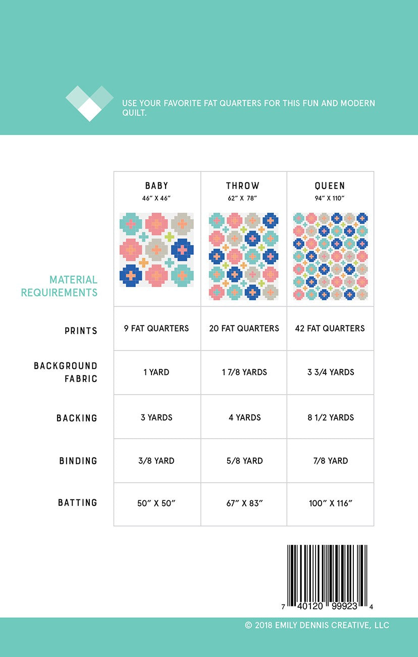 Memories Unfold by Stephanie Organes : Cross Tile Quilt Kit