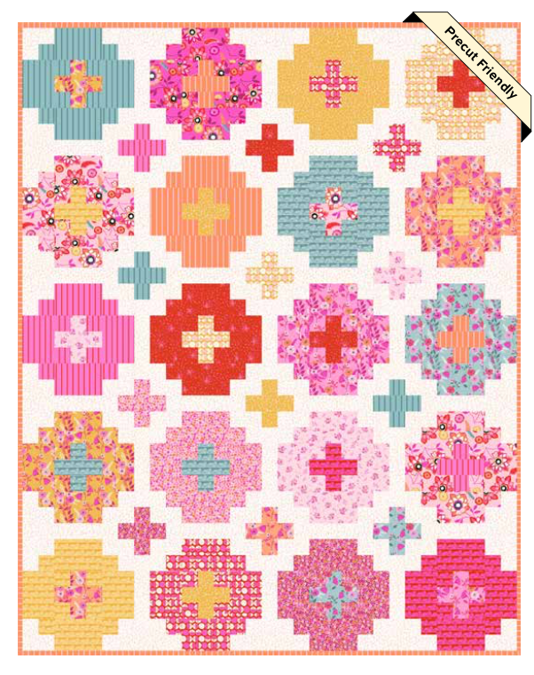 Memories Unfold by Stephanie Organes : Cross Tile Quilt Kit