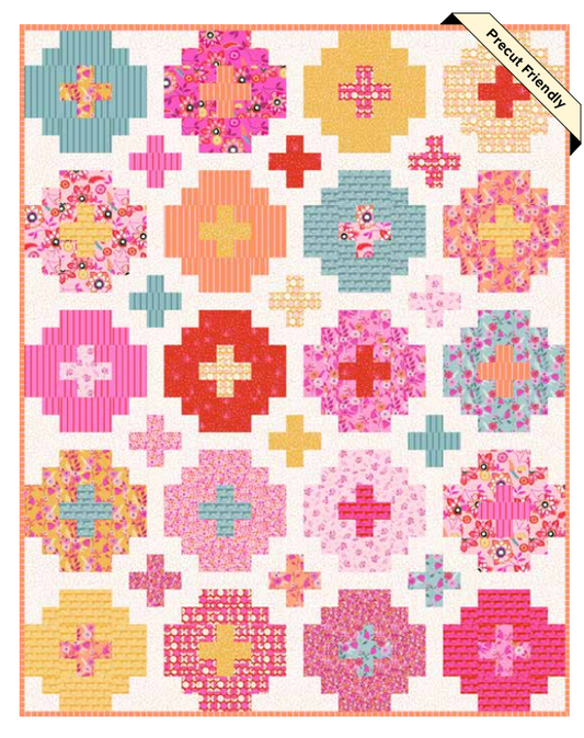 Memories Unfold by Stephanie Organes : Cross Tile Quilt Kit