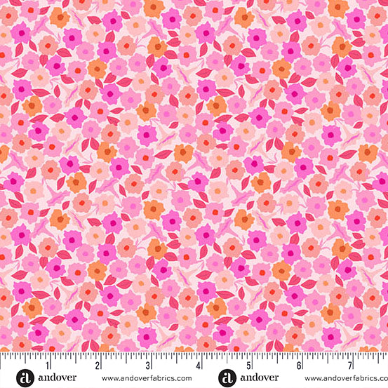 Memories Unfold by Stephanie Organes : Floret Pink A-1428-LE