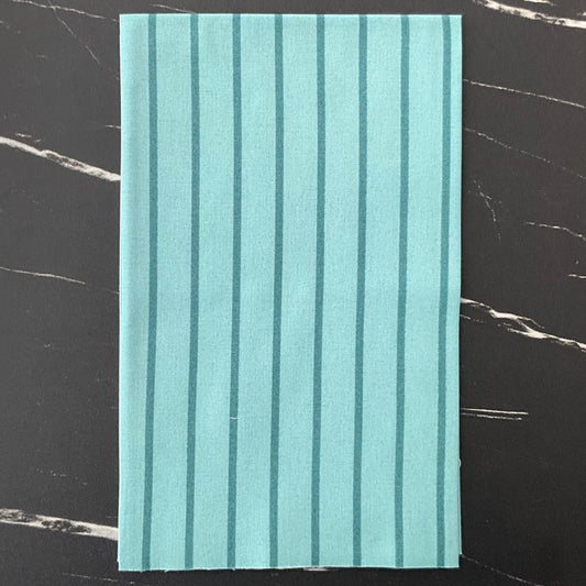 Memories Unfold by Stephanie Organes: Town Wharf Stripes Teal A-1433-T