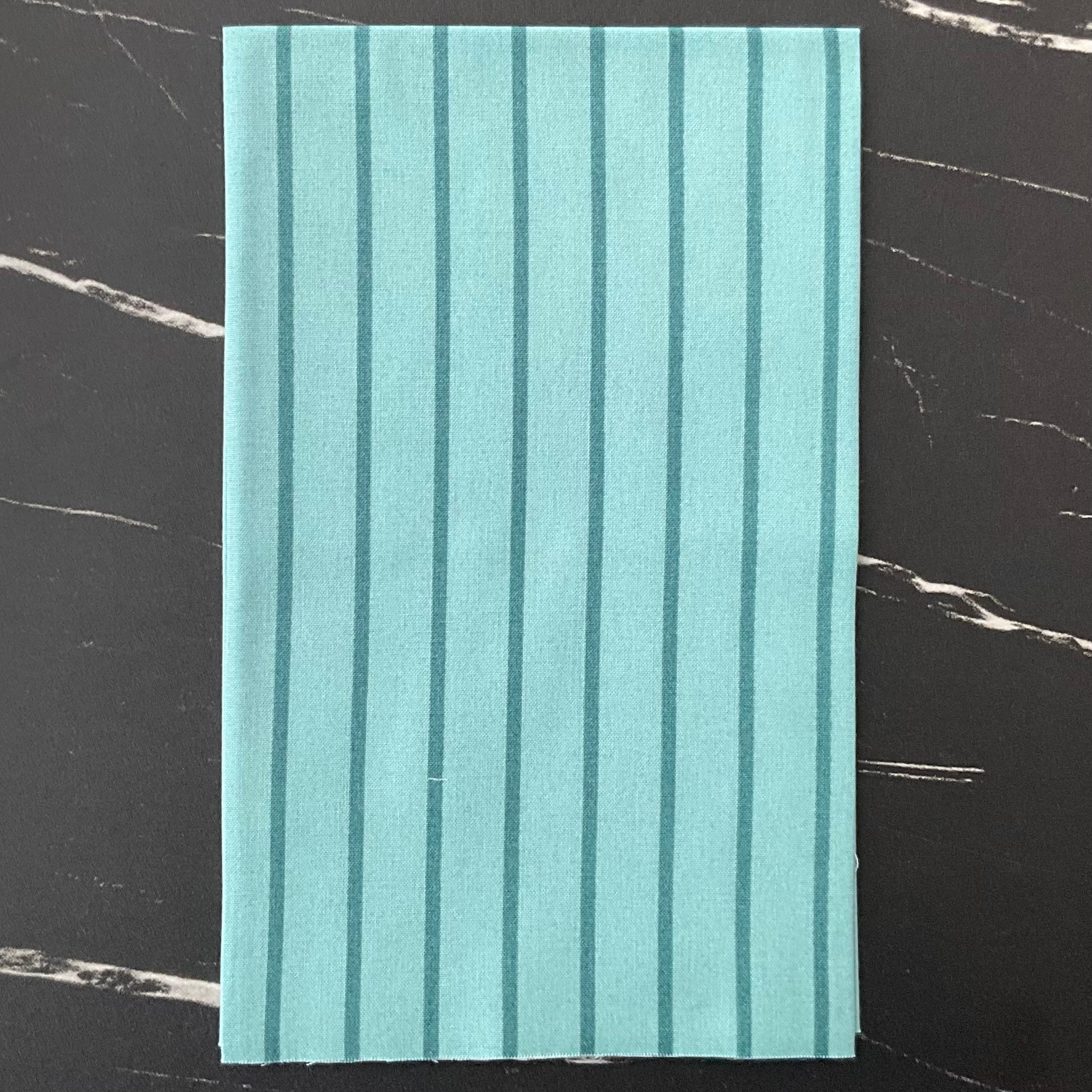 Memories Unfold by Stephanie Organes: Town Wharf Stripes Teal A-1433-T