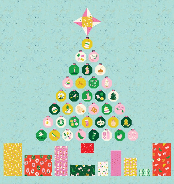 Merry Baubles Quilt Pattern by Due North Handmade