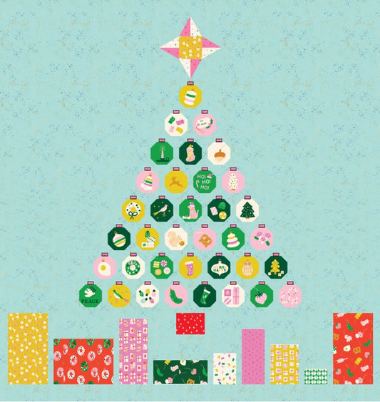 Merry Baubles Quilt Pattern by Due North Handmade