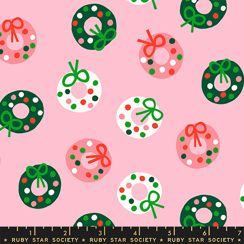 Merry Happy by Kimberly Kight : Bough Down Melody Pink RS3099 13