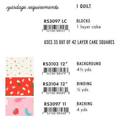 Merry Happy by Kimberly Kight : Dancing Hexies Quilt Kit